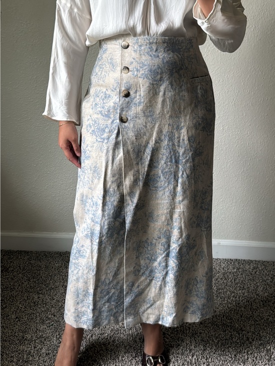 Coldwater Creek Dresses & Skirts - Vintage 100% linen skirt by Coldwater Creek